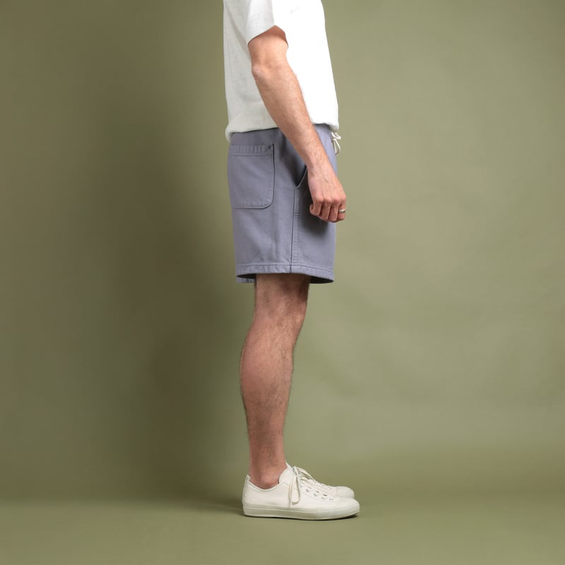 "Spring Terry" Super Tuck Shorts Cadet