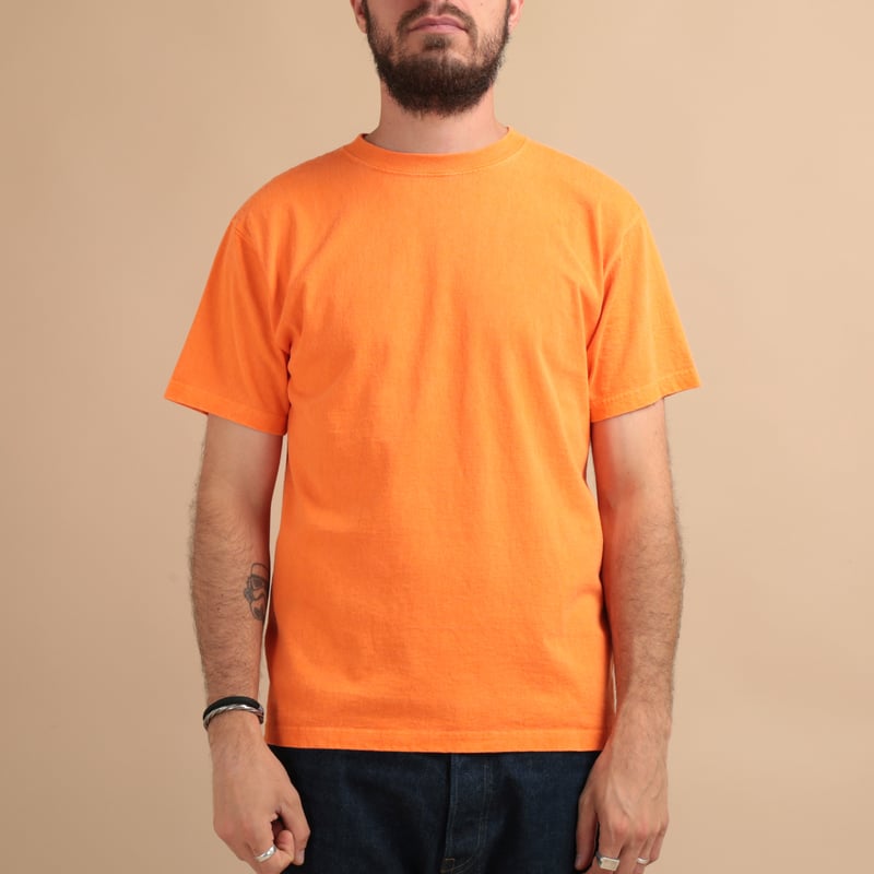 Short Sleeve Crew T-Shirt P-Orange