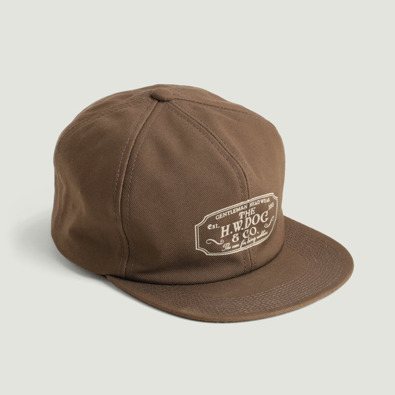 H.W. DOG & CO / Trucker Cap Brown