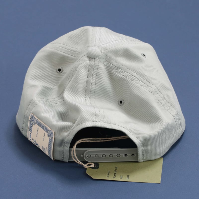 H.W. DOG & CO / Plain 6P Cap Grey