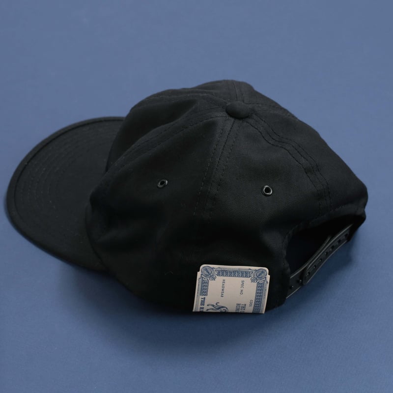 H.W. DOG & CO / Plain 6P Cap Black