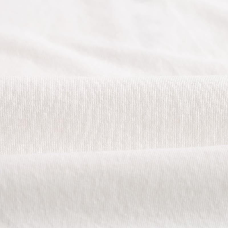 Henleyneck T-Shirt White