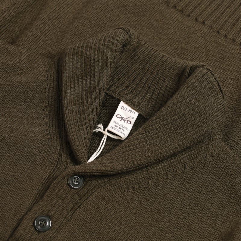 GRP / Shawl Collar Green