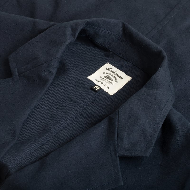 Back Nep Jacket Dark Navy