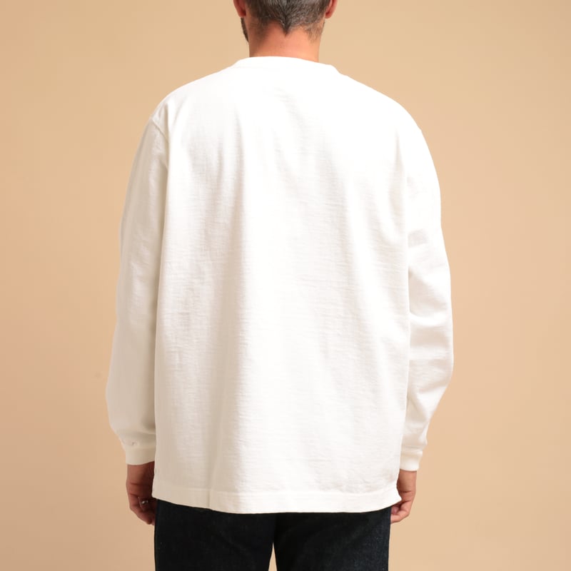 Dotsume Long Sleeve T-Shirt Off-White