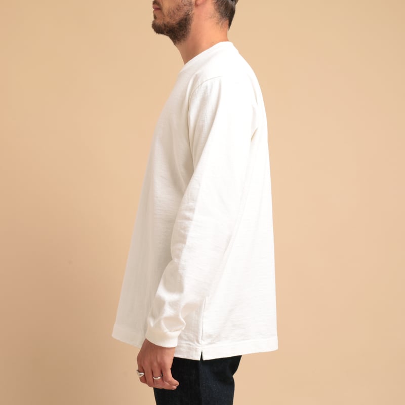 Dotsume L/S T-Shirt Off-White