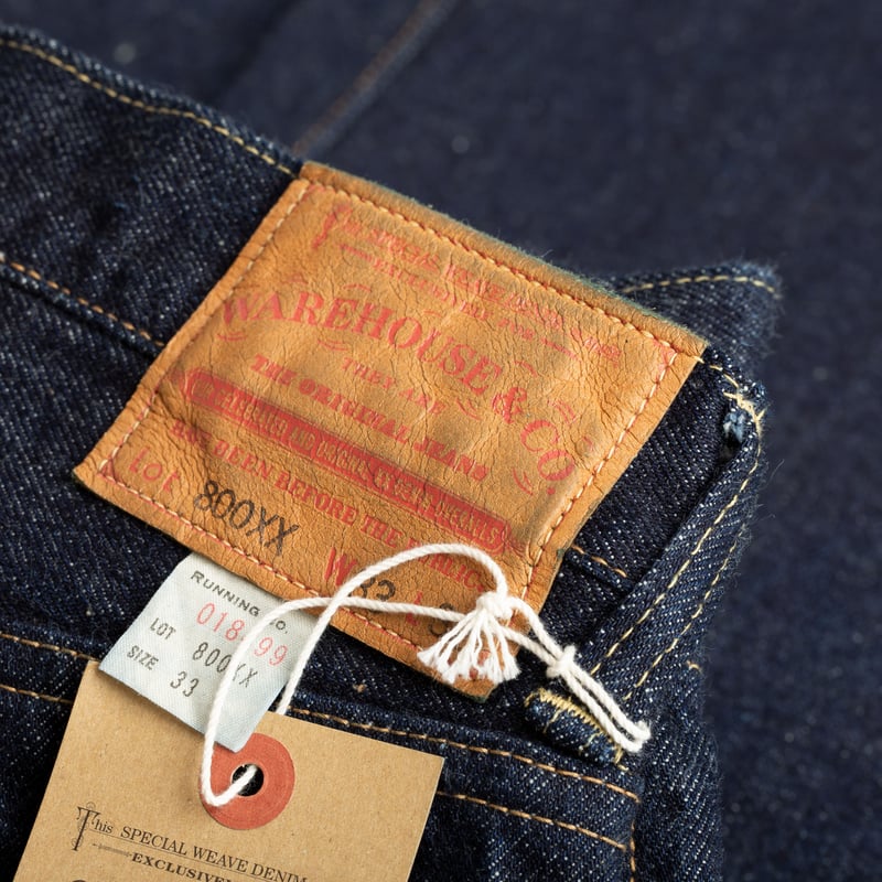 Lot 800XX Standard One Wash Selvedge Denim