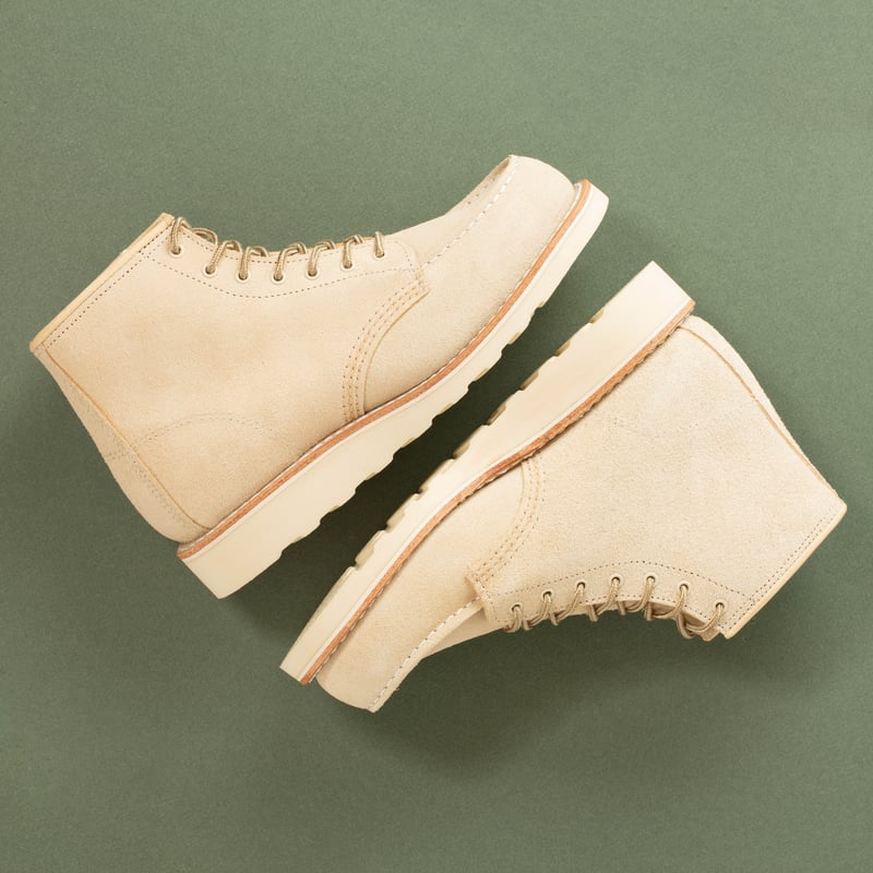 Women Moc Toe 3328 Cream Abilene