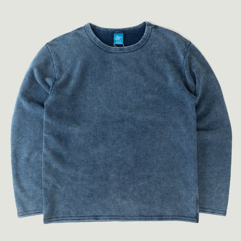 Indigo Shave Long Sleeve Sweatshirt