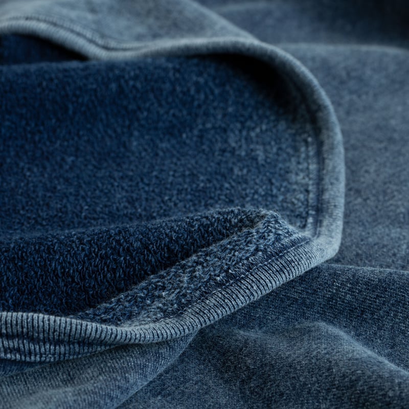 Indigo Shave Long Sleeve Sweatshirt