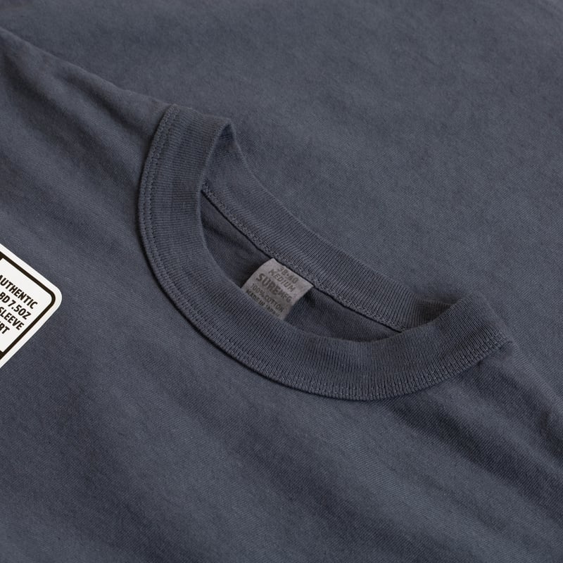 "SURE MFG" 7.5oz Pocket S/S Tee Nice Navy