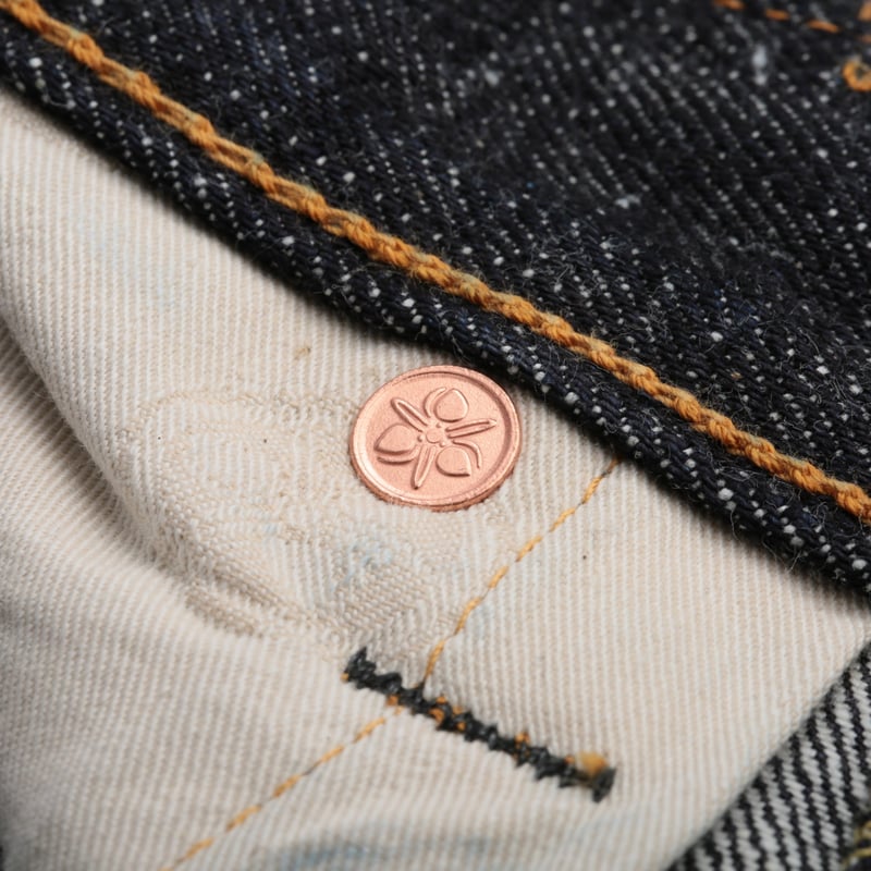 0405-82IE High Tapered 16oz Textured Denim