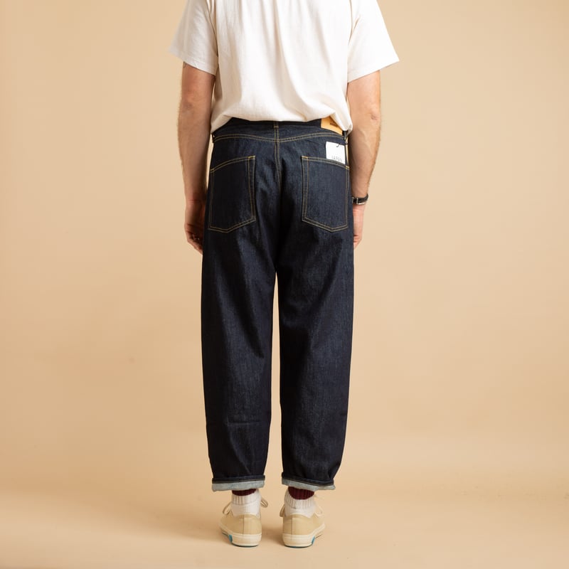 JAPAN BLUE / Indigo 13oz Wide Tapered 5-Pocket Pants