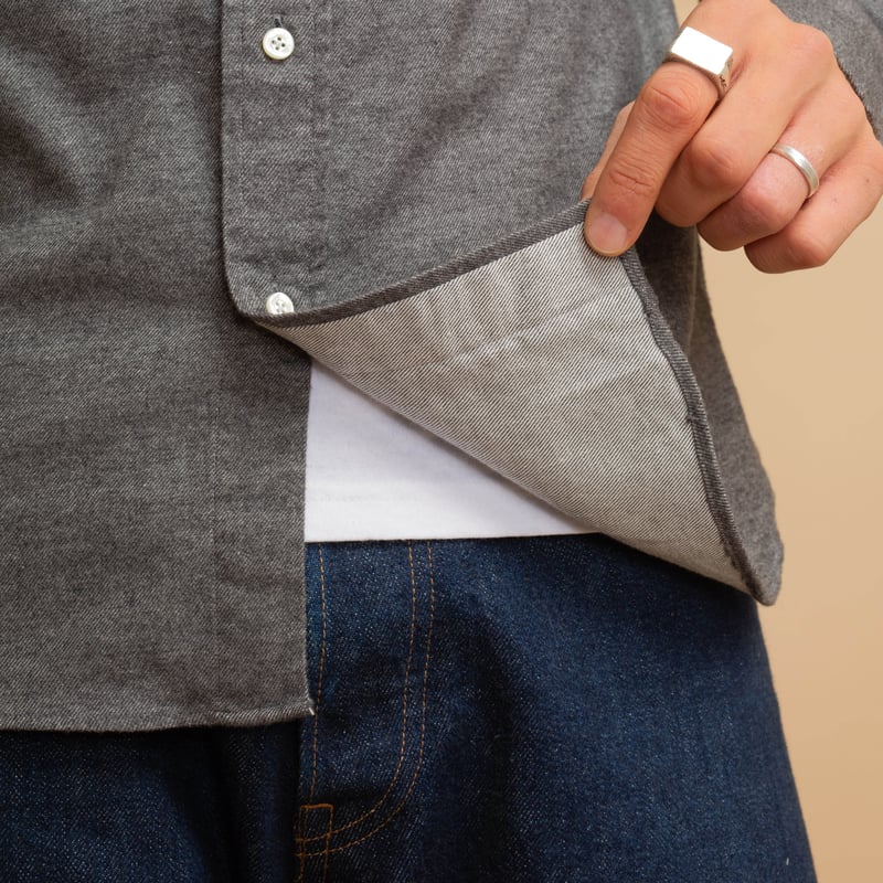 BD Solid Grey Flannel