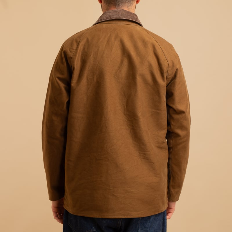 F2361 Heavy Moleskin Riding Jacket Brown