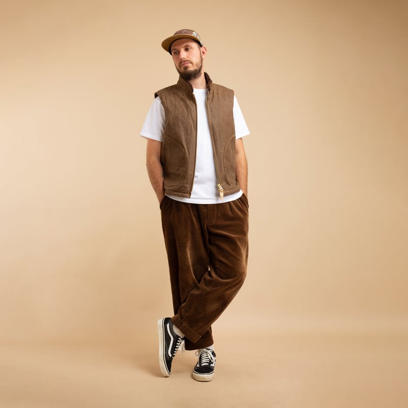 Dark Tan Mountain Vest