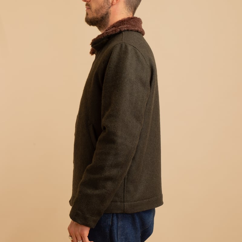 Dark Green Deck Jacket