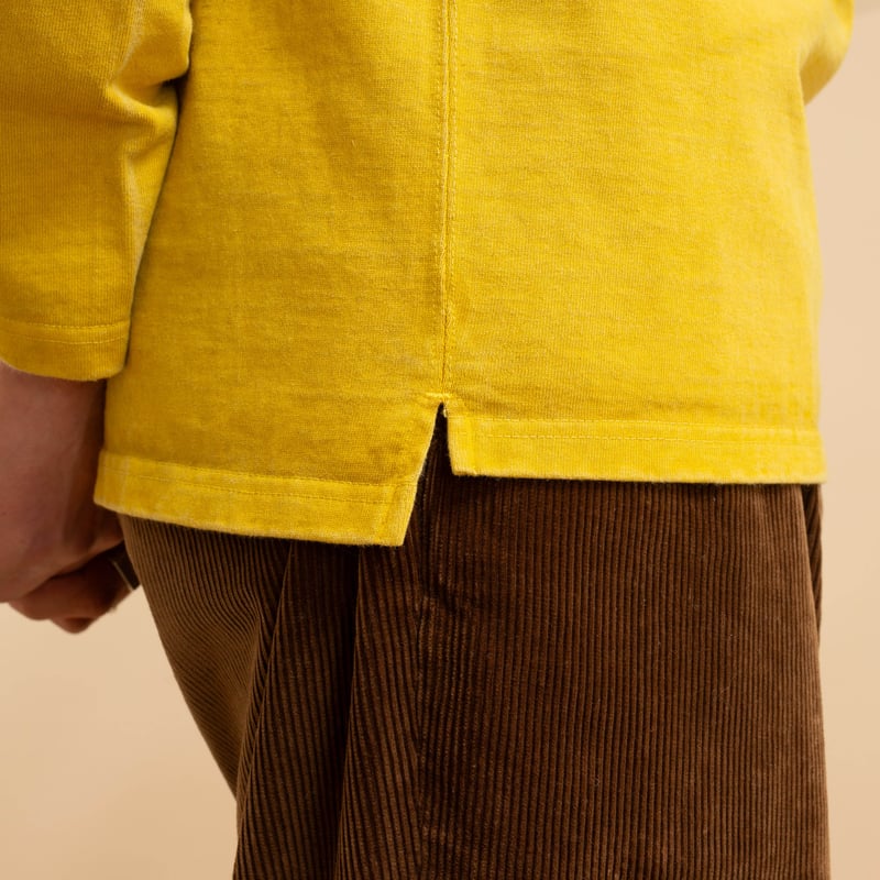 Heavy Raglan Pocket T-Shirt L/S P-Banana