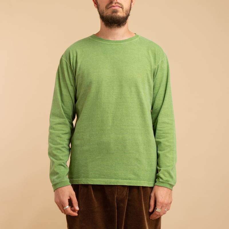 GOOD-ON-flâneurs-tee-shirt-manches-longues-p-matcha front