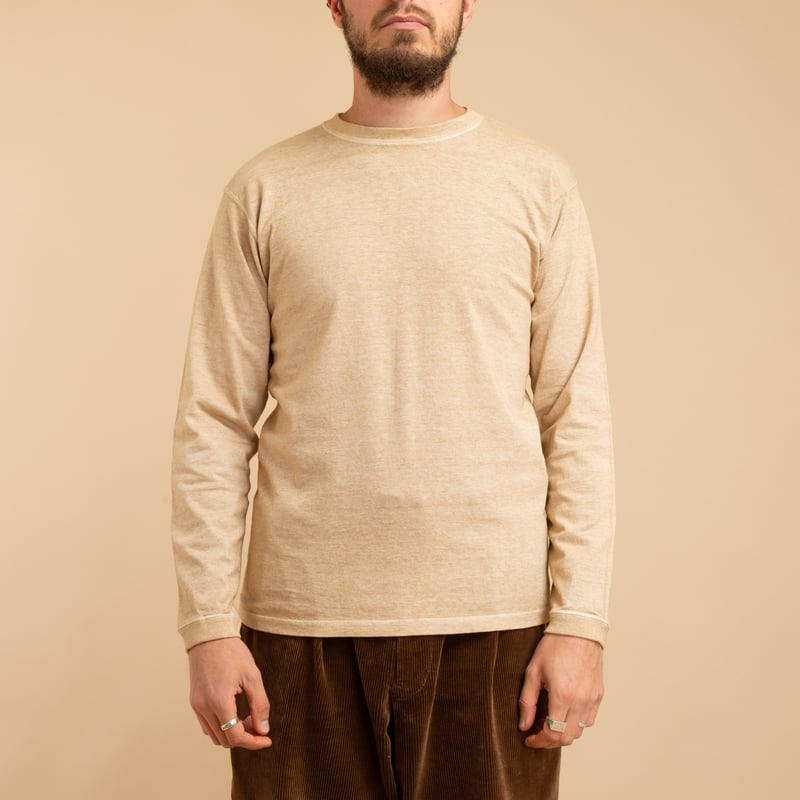 L/S Crew Tee P-Latte