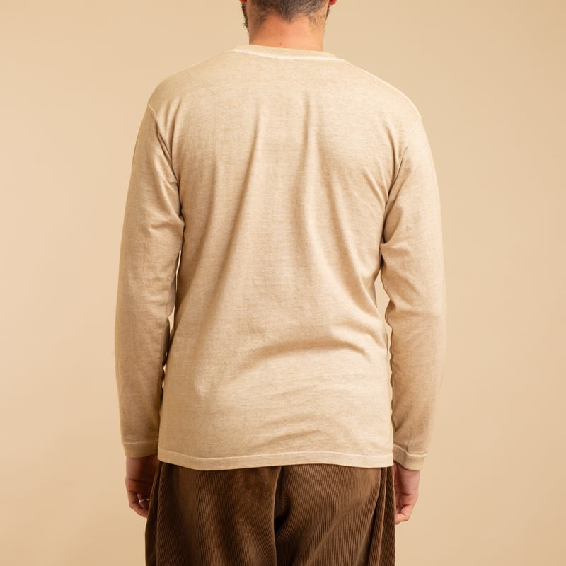 L/S Crew Tee P-Latte