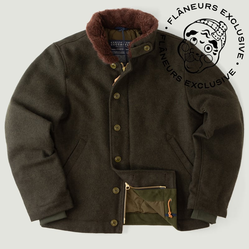 Dark Green Deck Jacket