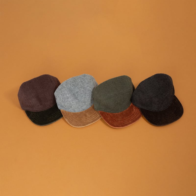 Mof Jet Cap Corduroy Charcoal