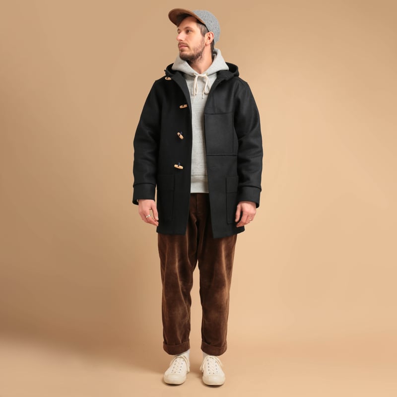 The Navy Wool Cloth Kabig