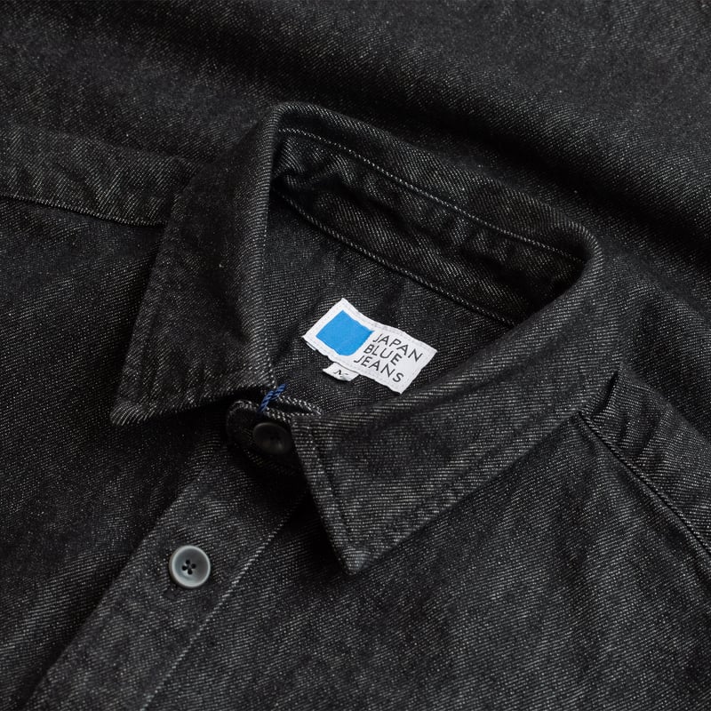 JAPAN BLUE / 13oz Denim Shirts Dark Grey