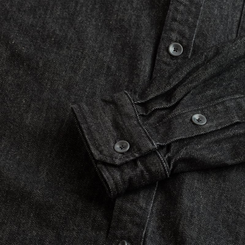 JAPAN BLUE / 13oz Denim Shirts Dark Grey