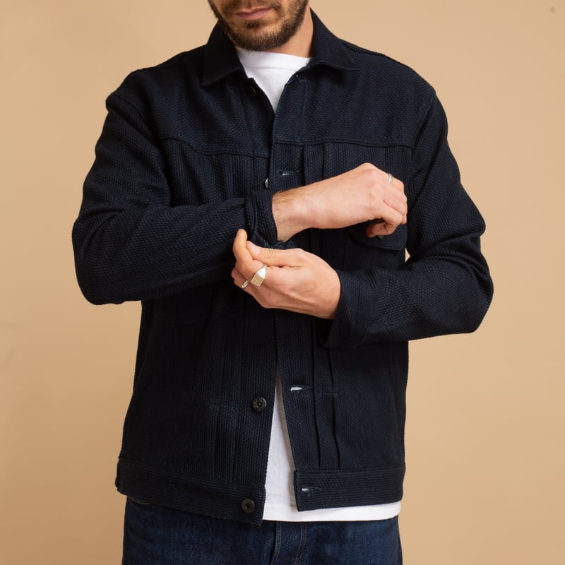 JAPAN BLUE / Indigo Sashiko Type II Jacket