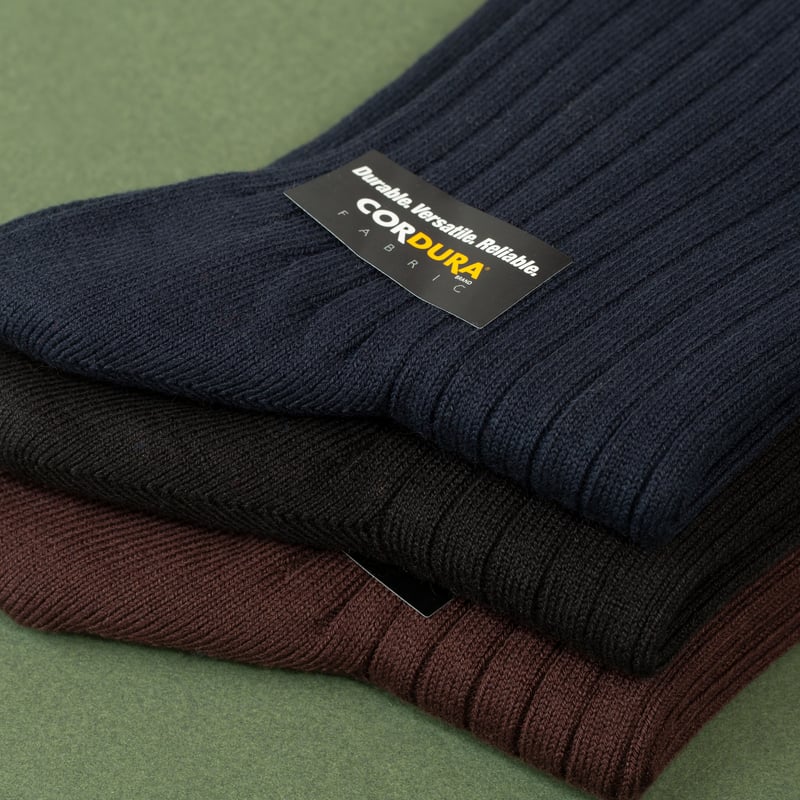 "Life Long" TS-5 Navy Socks
