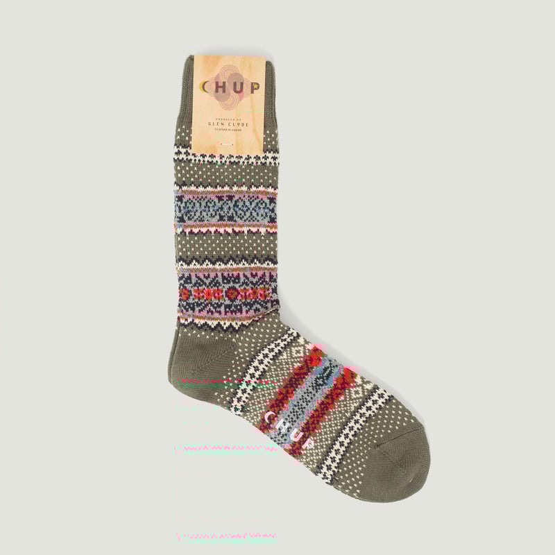 My Favorite Village Sage Socks