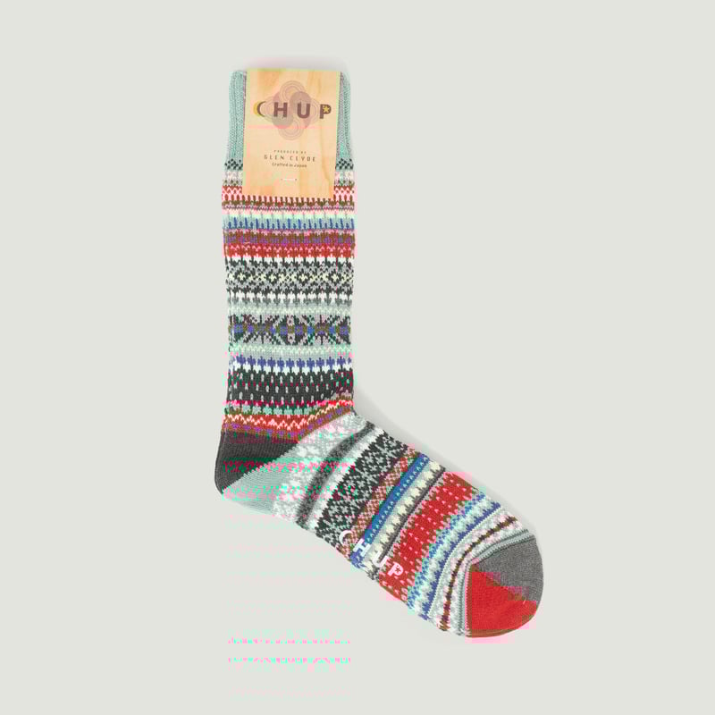 Snow Drop Mint Socks