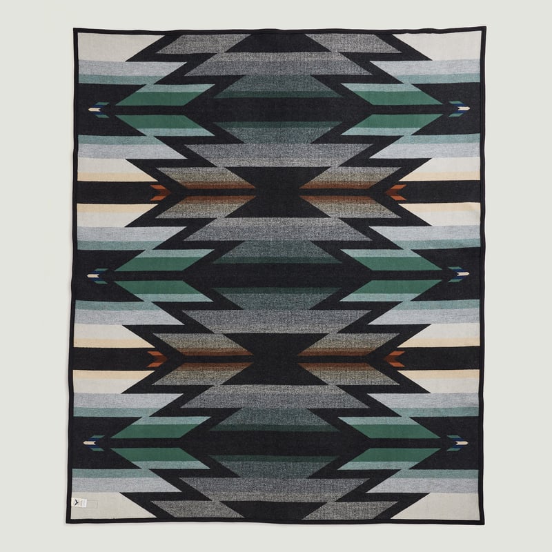 Wyeth Trail Oxford Jacquard Blanket