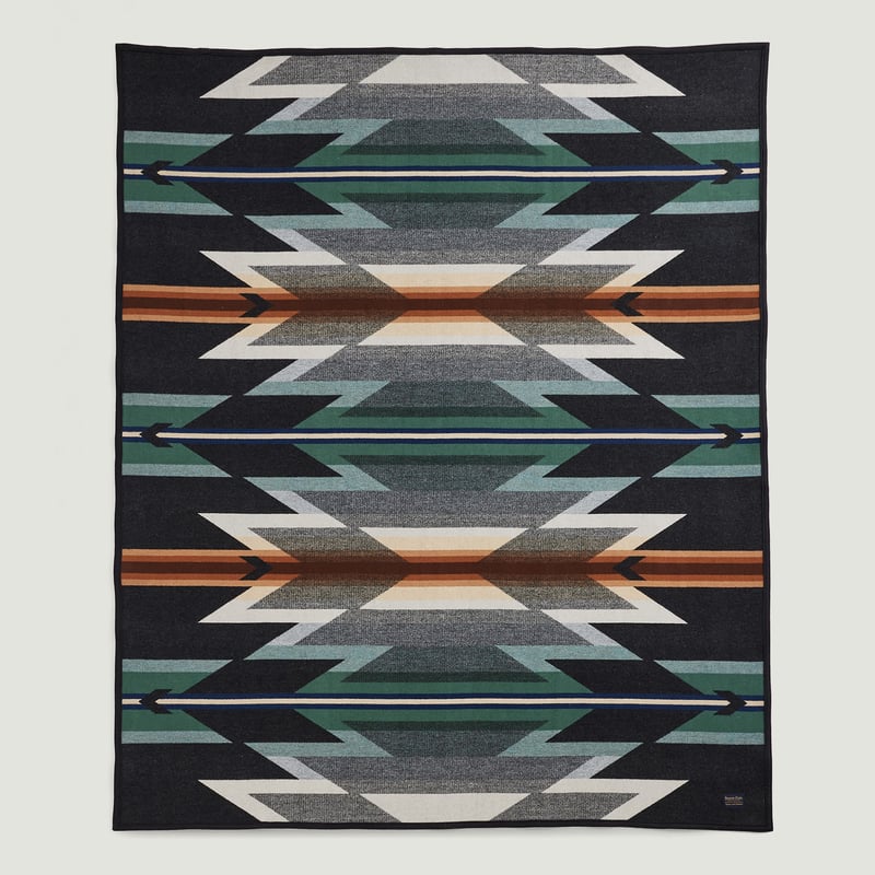 Wyeth Trail Oxford Jacquard Blanket