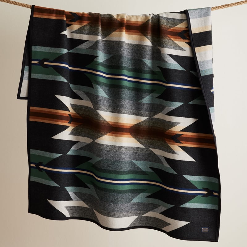 Wyeth Trail Oxford Jacquard Blanket