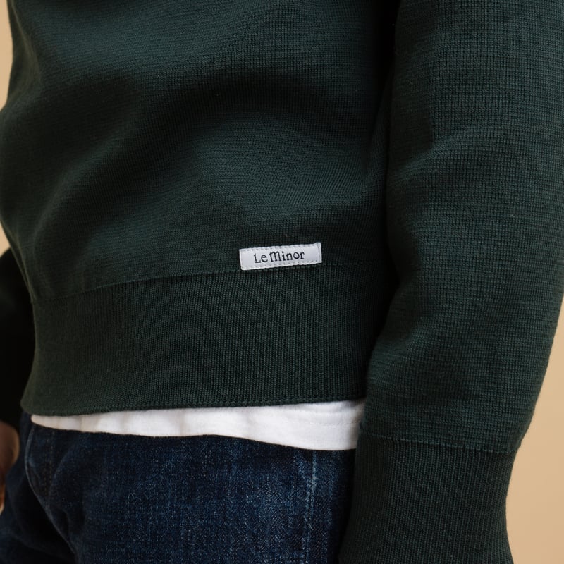 Dark Green Milano Turtleneck Sweater