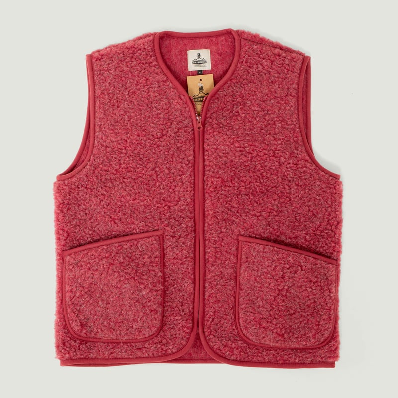 Pepitco Vest Dark Red