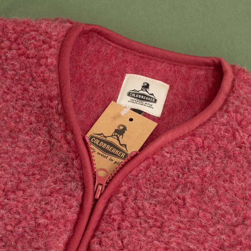 Pepitco Vest Dark Red