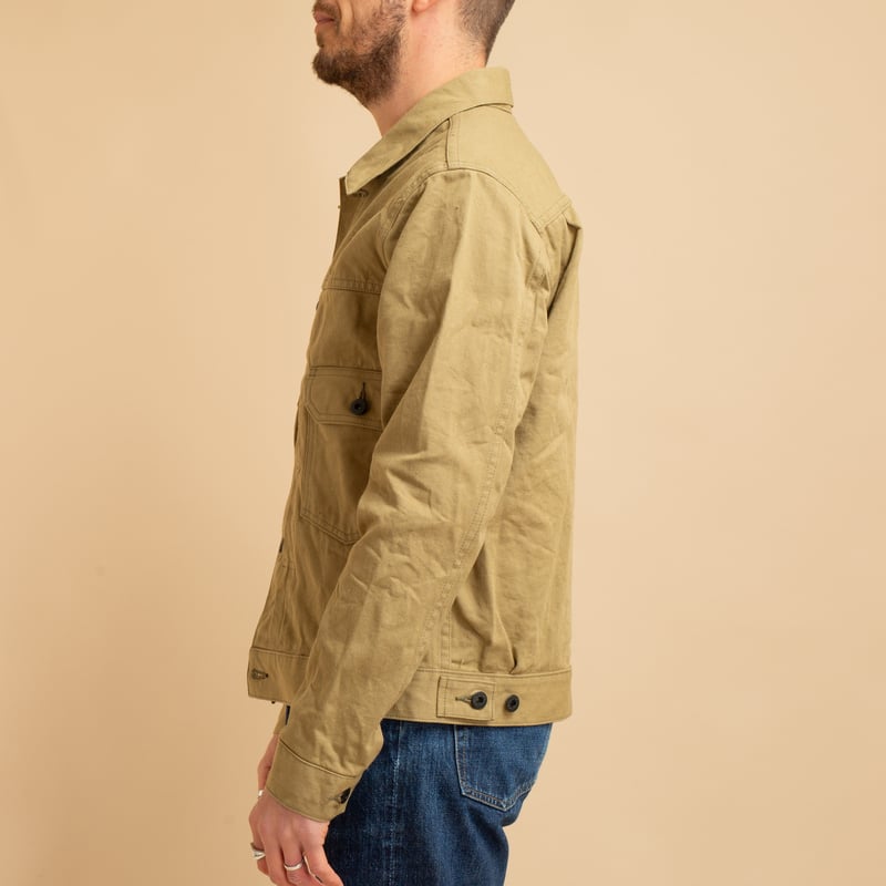 02517-BRD "British Drill" Selvedge Type II Jacket