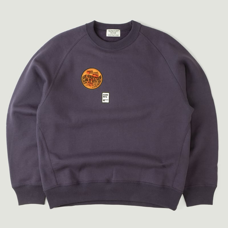 "SURE MFG" Awesome Crewneck Sweatshirt Rodeo man's Purple