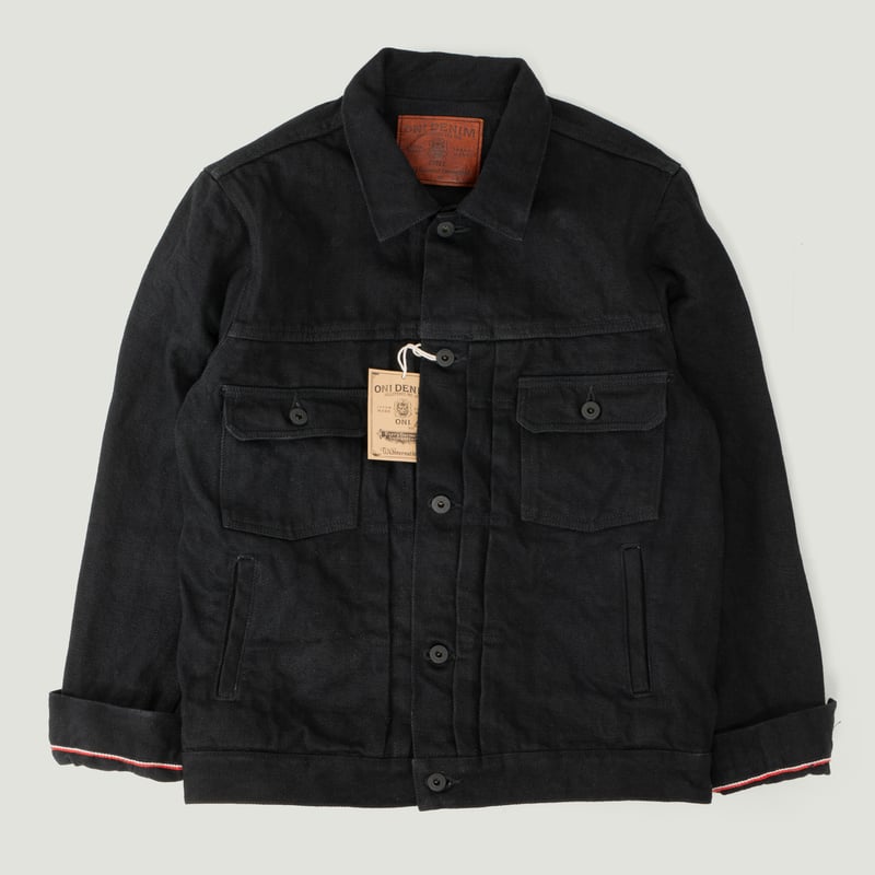 02516P-ZR-BK 20oz "Secret Black Denim" Type II Jacket