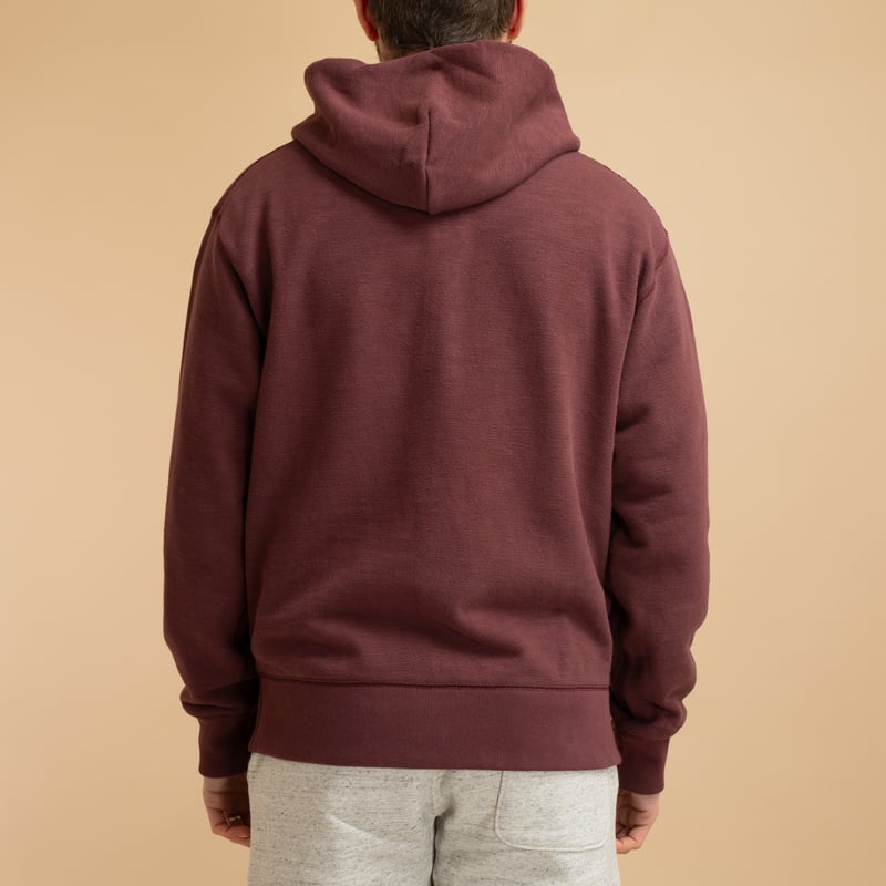 GG Full-Zip Sweat Parka Mahogany