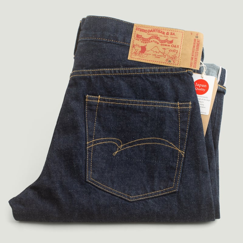 D1826 Ivy Relaxed Tapered 13oz Selvedge Denim