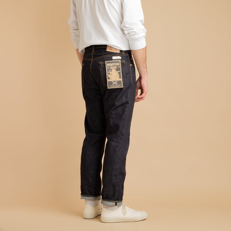 0605-V Natural Tapered 15.7oz Vintage Selvedge Denim