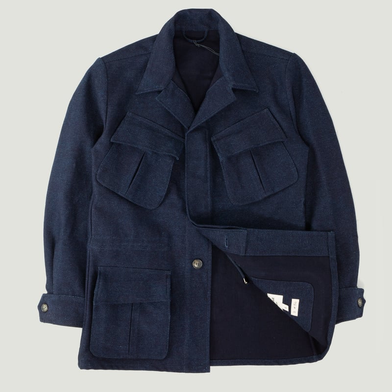 INFORMALE X FLÂNEURS / J002 Indigo Sashiko Jungle Jacket