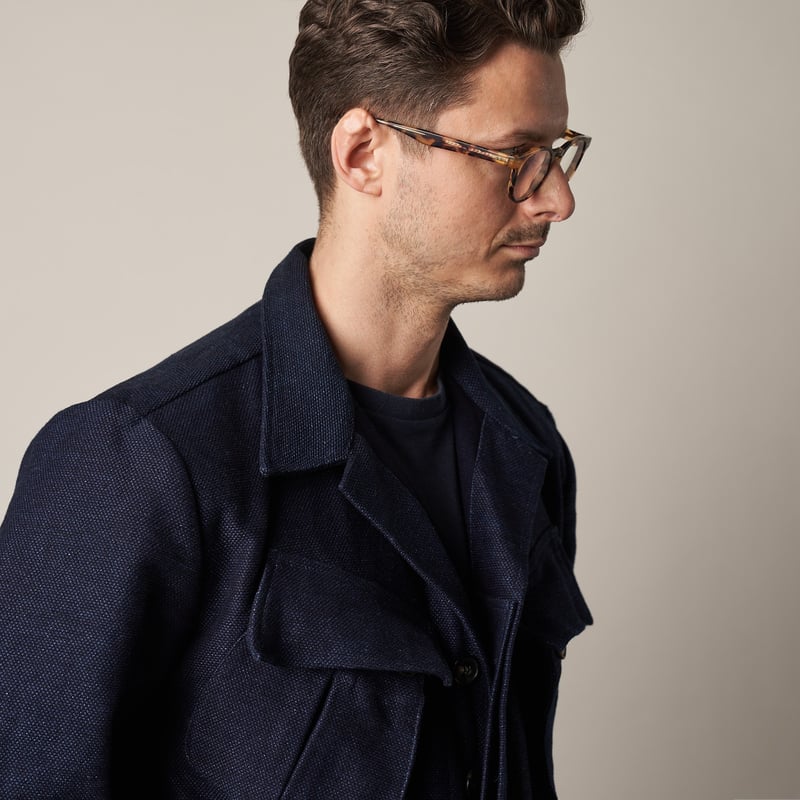 INFORMALE X FLÂNEURS / J002 Indigo Sashiko Jungle Jacket