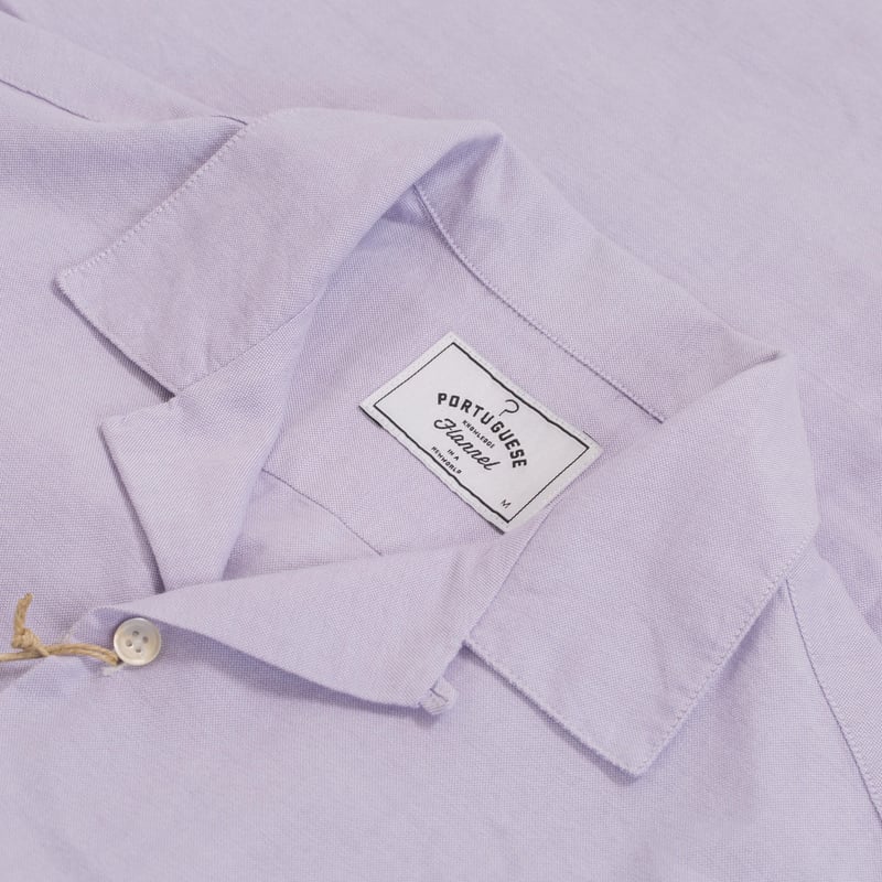 S/S Belavista Camp Collar Lavender
