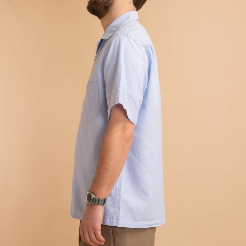 S/S Belavista Camp Collar Sky